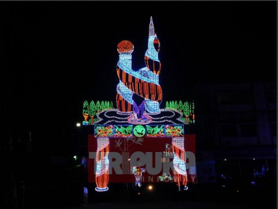  Durga puja celebration spoils in Tripura : Internet yet shutdown 
